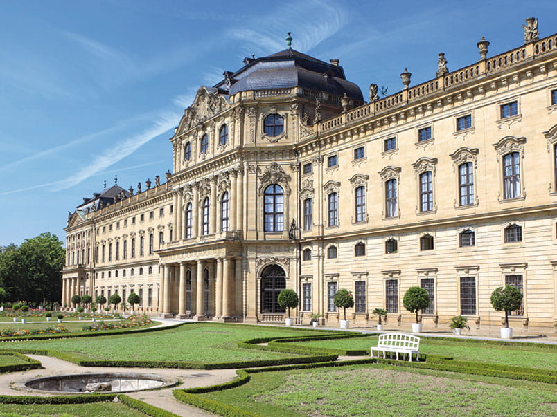 The Residence Palace in Würzburg, Germany